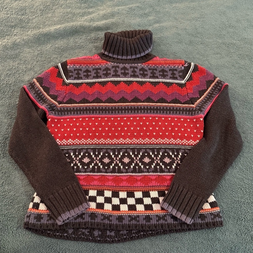 Valerie Stevens Vintage Turtleneck Sweater Size Medium